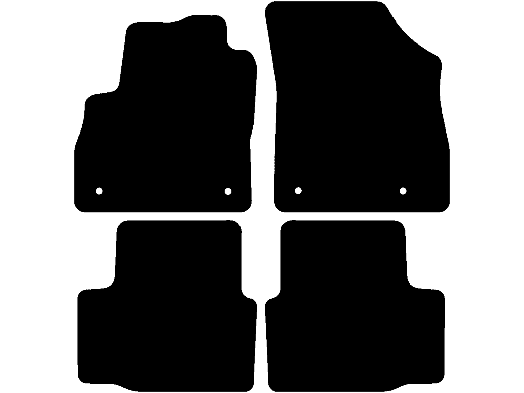 5 dørs / Kombi | Afstand mellem fastgøringspunkter (førerside) 35.4 cm