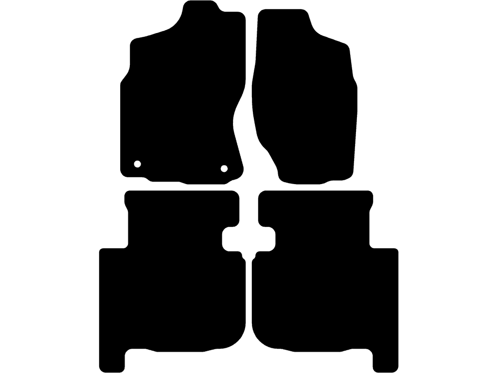 Bilmåtter til Nissan Terrano II 1993 - 2007