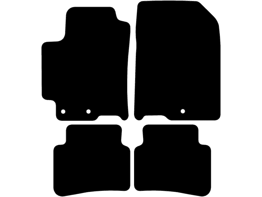 Bilmåtter til Kia Rio 2017 - 2025