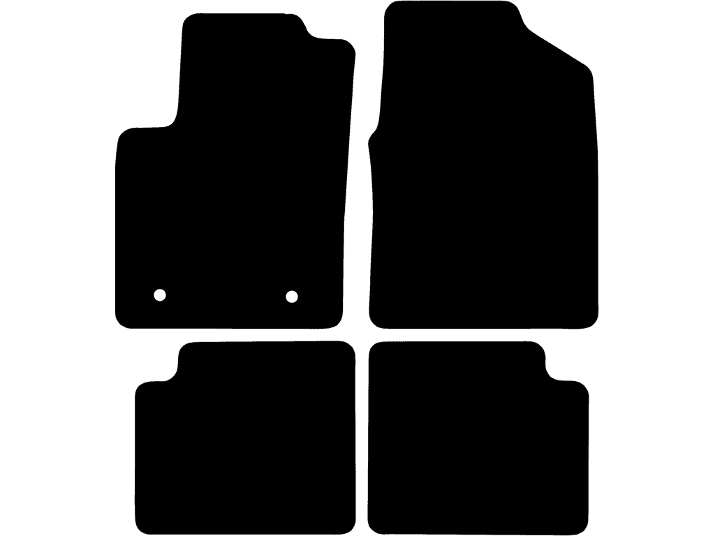 Fastgørelsessystem: Clips (med ovalt øje) med skrue