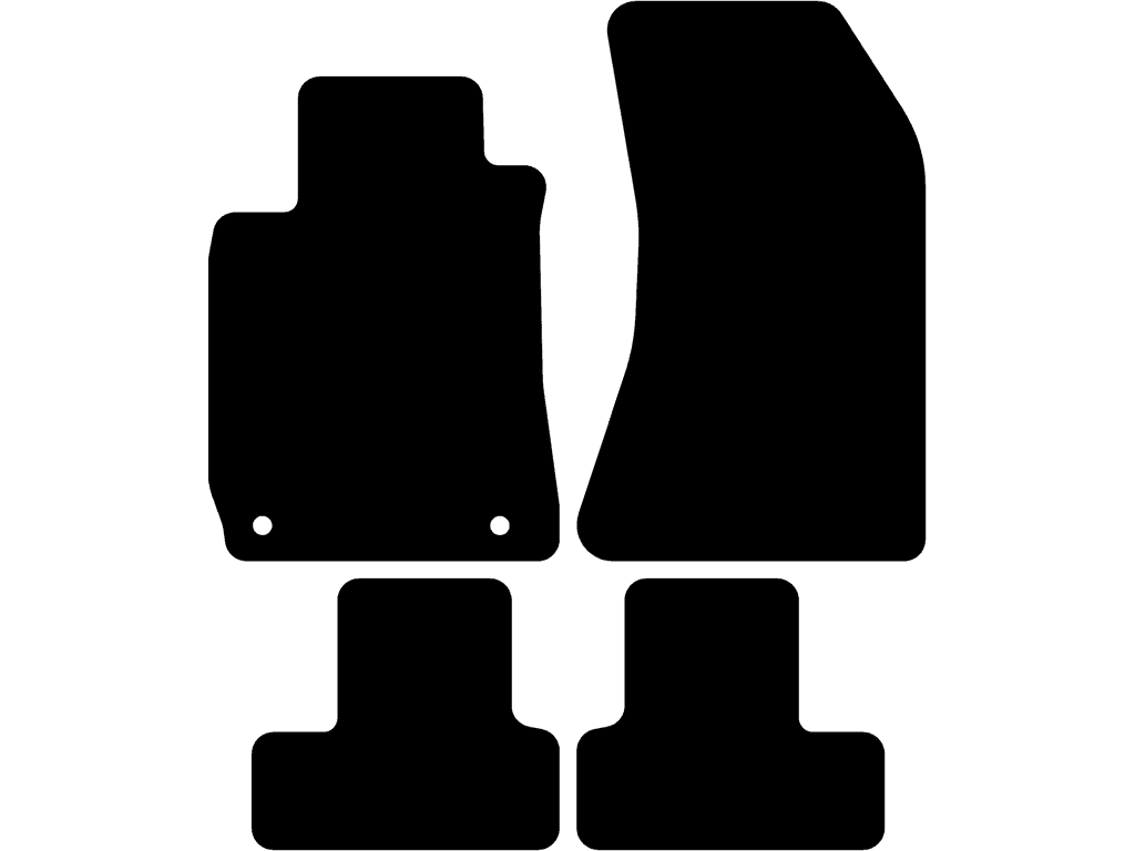 Førermåtte med fastgørelse