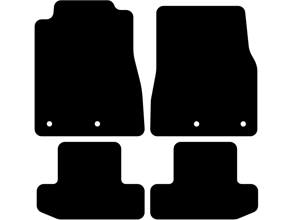 Cabriolet / Fastback | Passagermåtte med fastgørelse