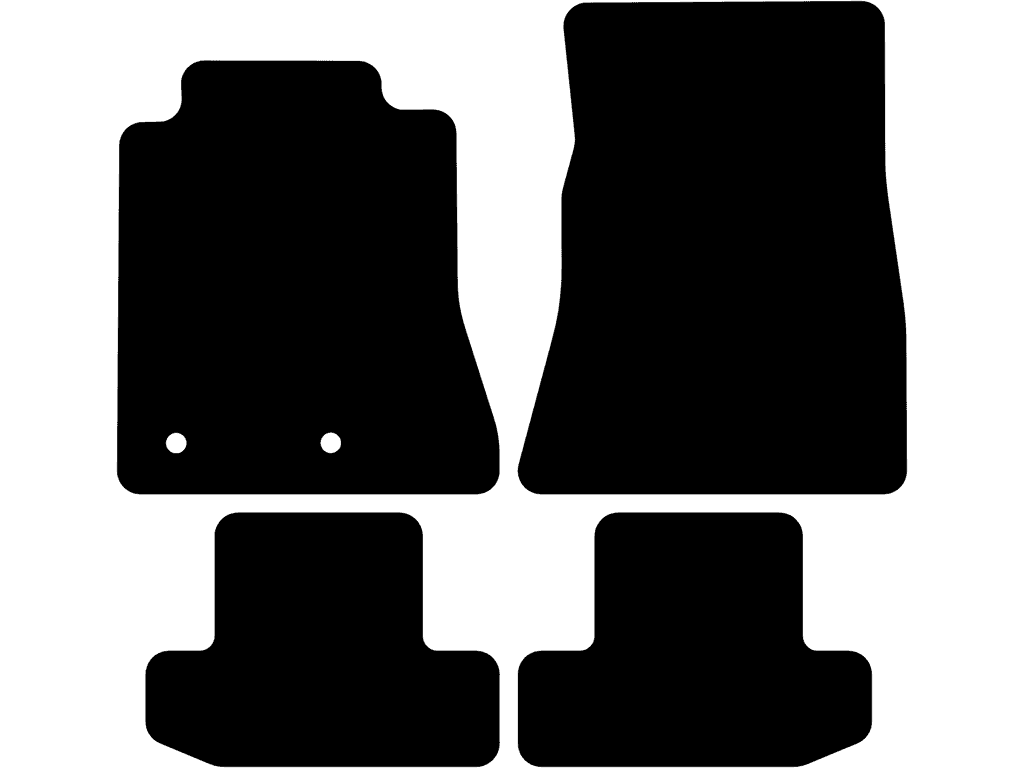 Cabriolet/ Fastback | Passagermåtte uden fastgørelse