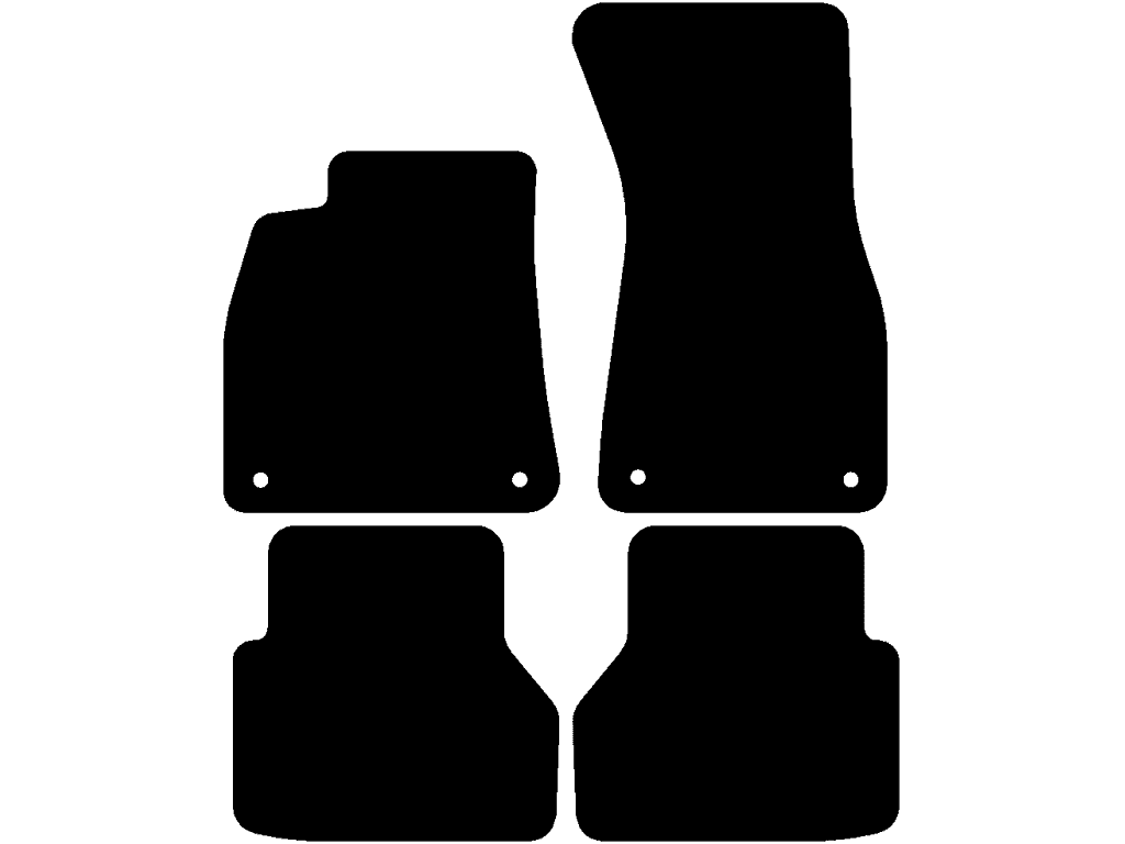 Avant / Limousine / Allroad Quattro | Uden fastgøringssystem på bagmåtterne