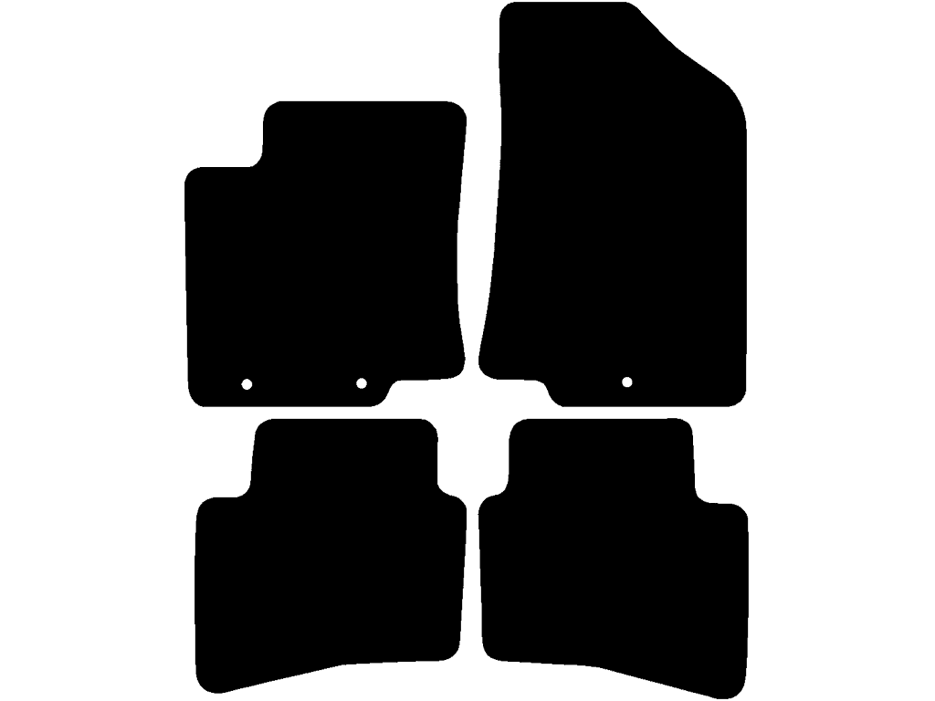 Bilmåtter til Kia Rio 2011 - 2017