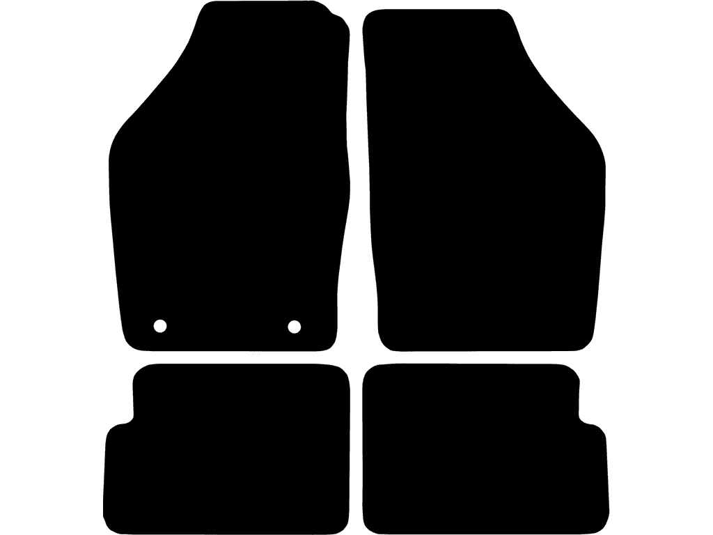 Bilmåtter til Lancia Ypsilon 2006 - 2011