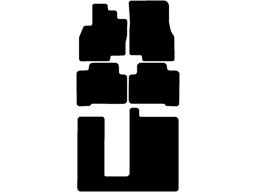 7-sæders | Afstand mellem fastgøringspunkter (førerside) 13,7 cm