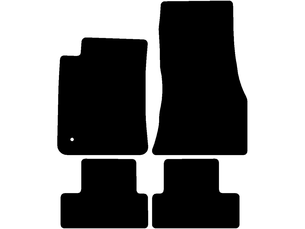 Passagermåtte uden fastgørelse | Fastgørelsessystem: Clips (med øje)