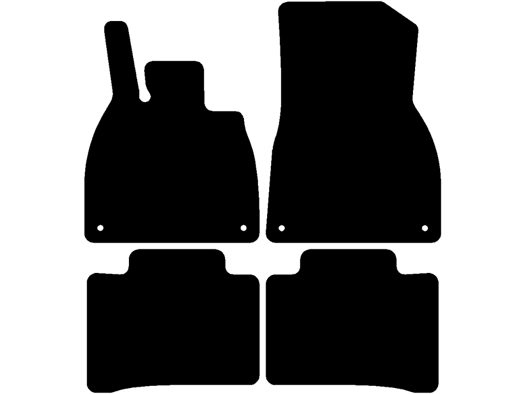 Bilmåtter til Mercedes EQS V297 2021 - 2025