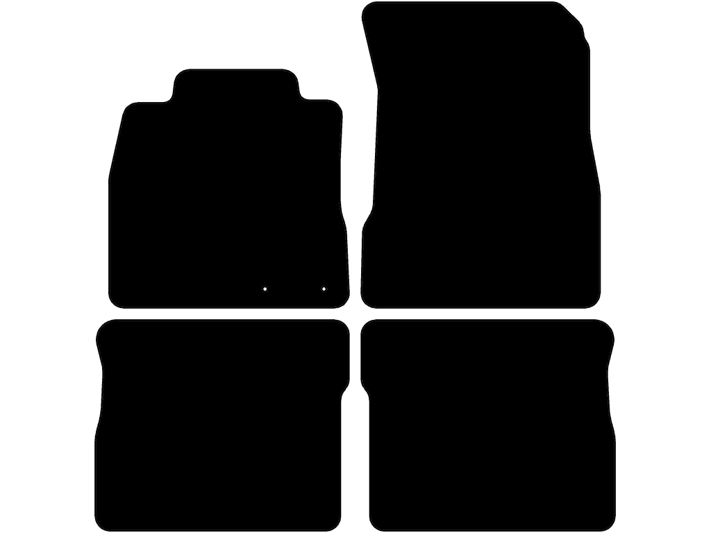 Bilmåtter til Nissan Note 2013 - 2020