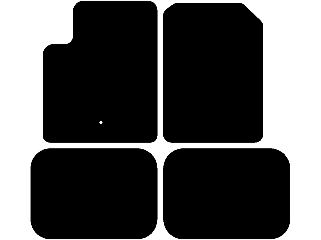 Bilmåtter til Dodge Journey 2008 - 2011