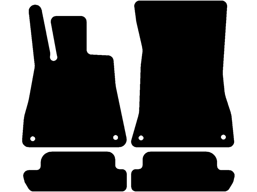 Bilmåtter til Mercedes SL R232 2022 - 2025