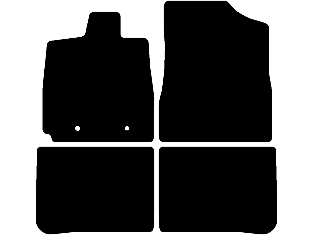 Bilmåtter til BYD Han 2022 - 2026