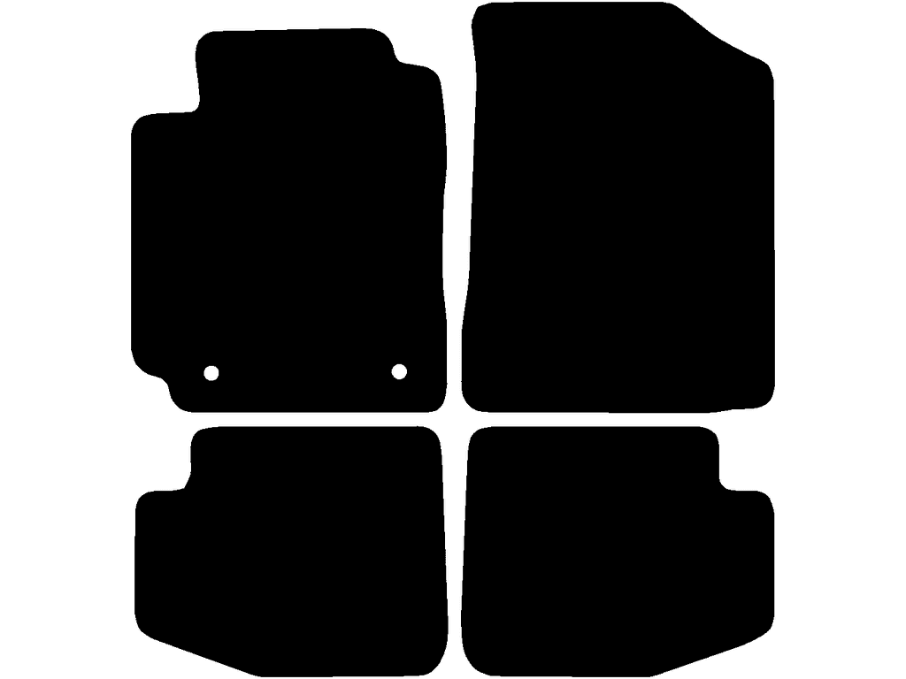 1 | 3 dørs | Variant 1 | Fastgørelsessystem: 14 mm Clips (med øje)