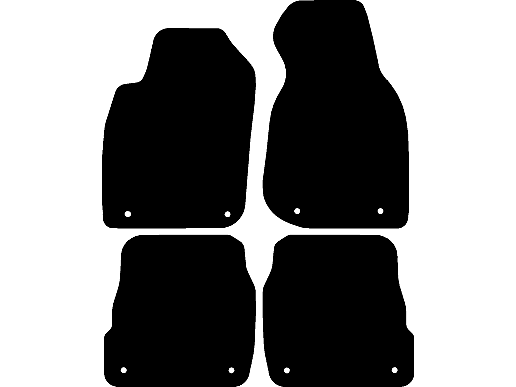 Avant / Limousine |Fastgørelsessystem: Clips (lukket) | Med Fastgøringssystem på bagmåtterne