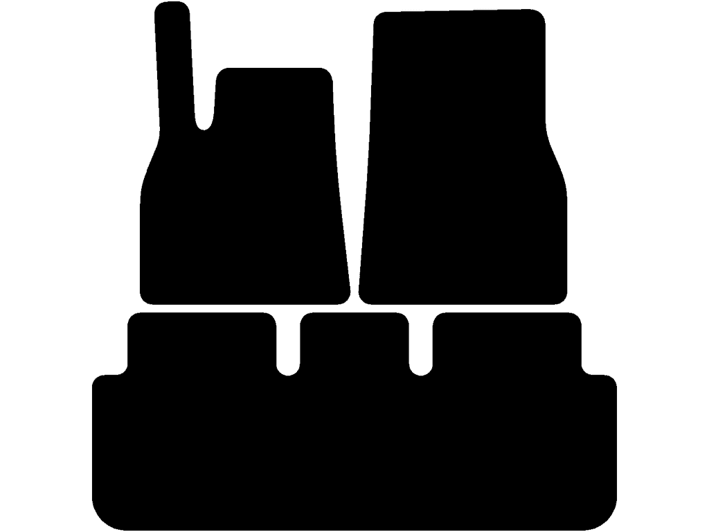 Bilmåtter til Tesla Model S 2021 - 2025