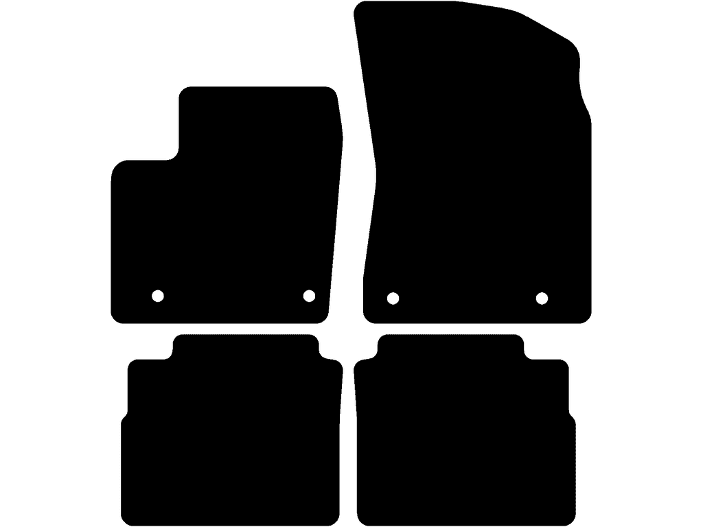 5-sæders | Variant 1 | Afstand mellem fastgøringspunkter (førerside) 30,8 cm