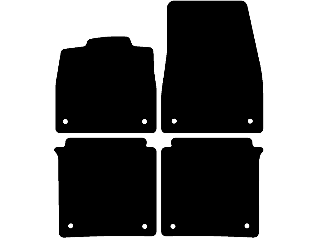 Bilmåtter til Hongqi EH7 2024 - 2026