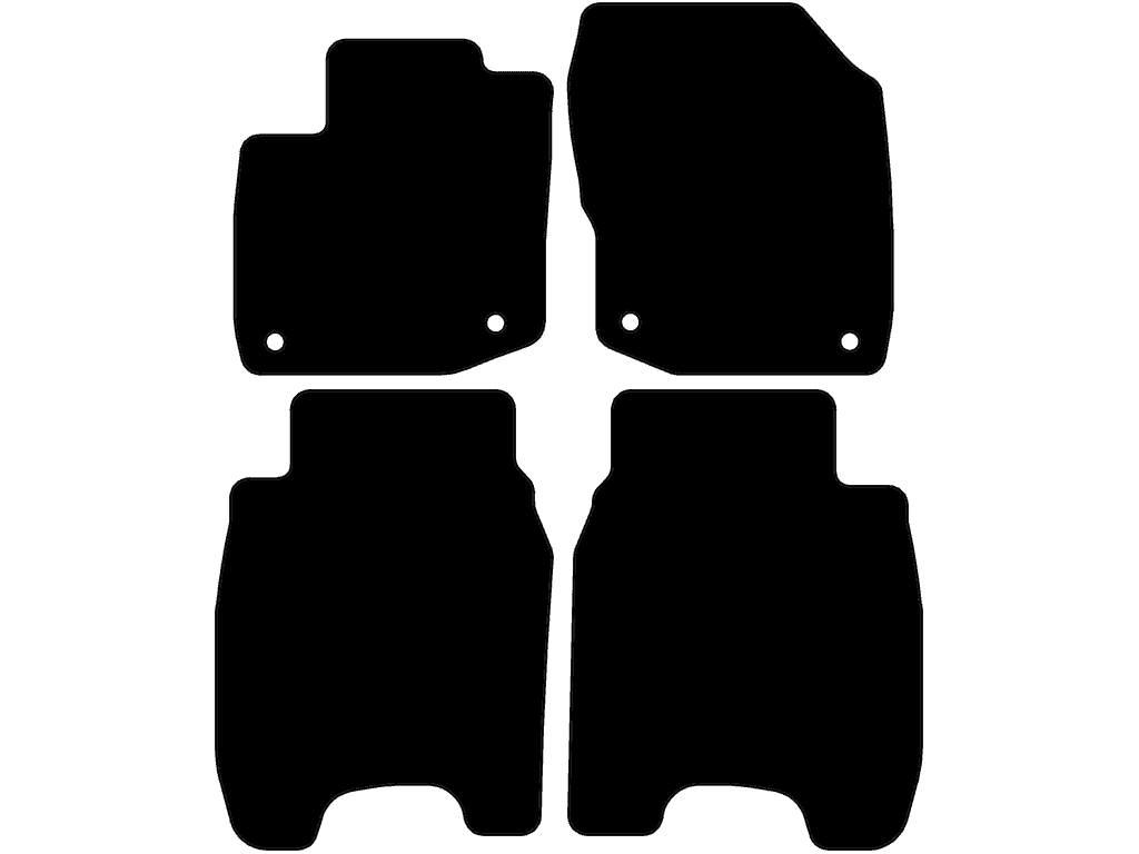 Afstand mellem fastgøringspunkter (førerside) 35 cm