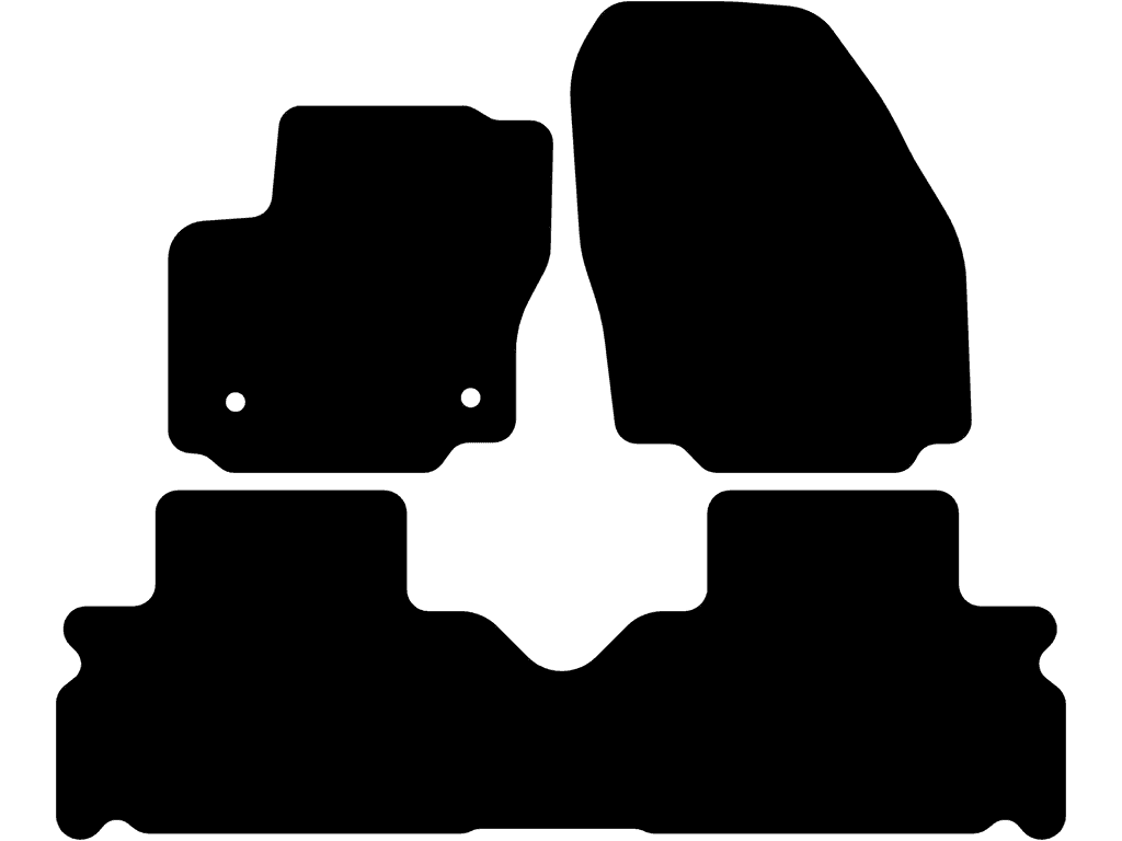 5-sæders | Afstand mellem fastgøringspunkter (førerside) 31,7 cm