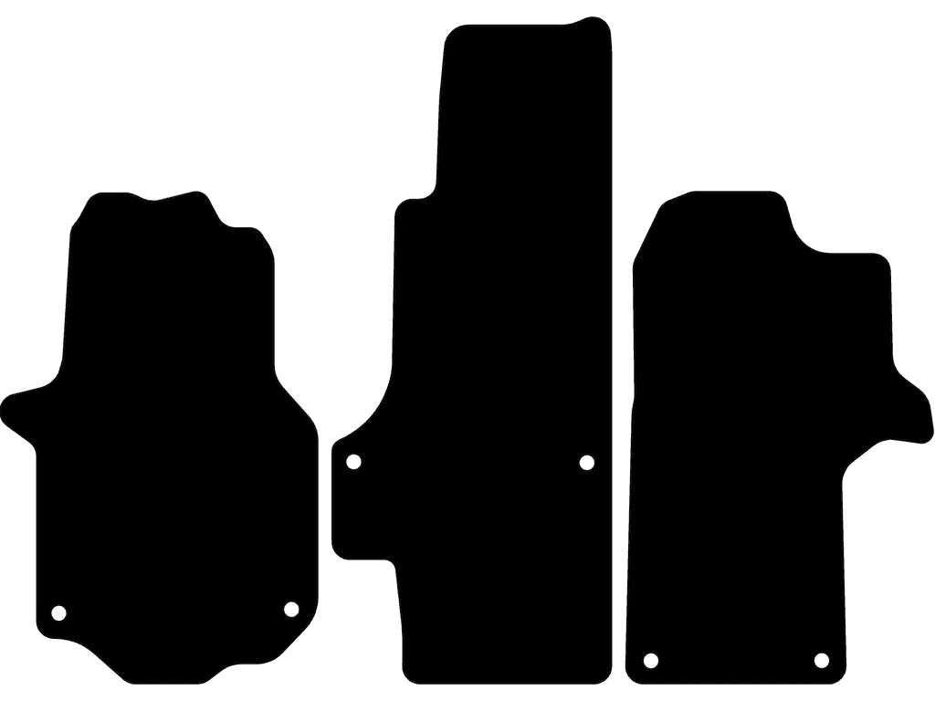 Et passagersæde | Zonder extra verwarming in de vloer