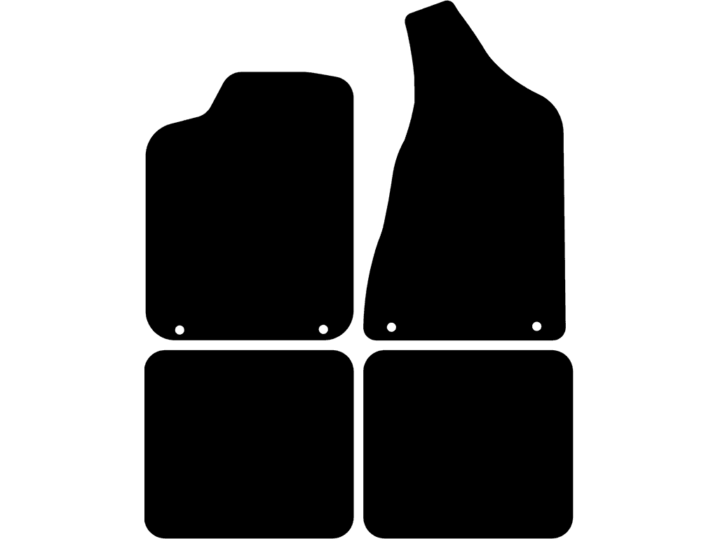 Bilmåtter til Audi 90 1987 - 1991