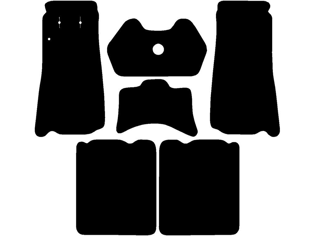 Bilmåtter til Volvo PV544 1958 - 1969