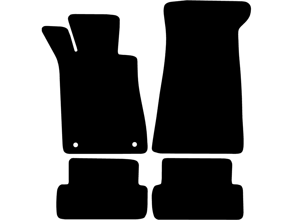 Bilmåtter til Mercedes SL R107 1971 - 1989