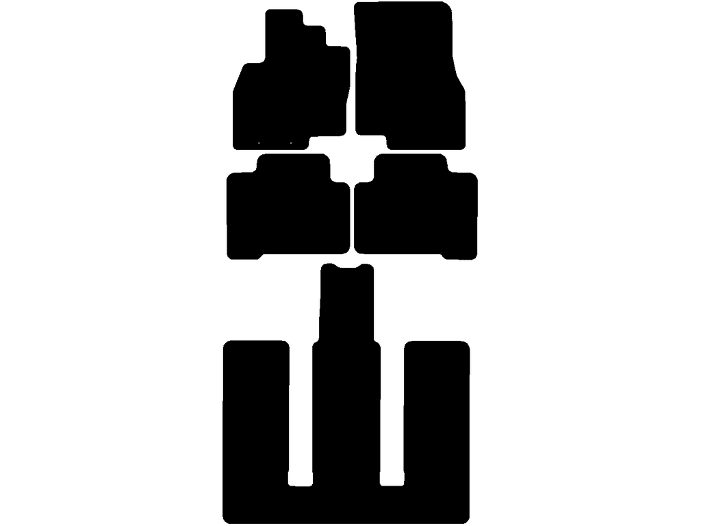 6-sæders | Afstand mellem fastgøringspunkter (førerside) 13,7 cm