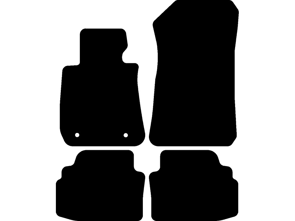 Coupé | Baghjulstræk | Fastgørelsessystem: Clips