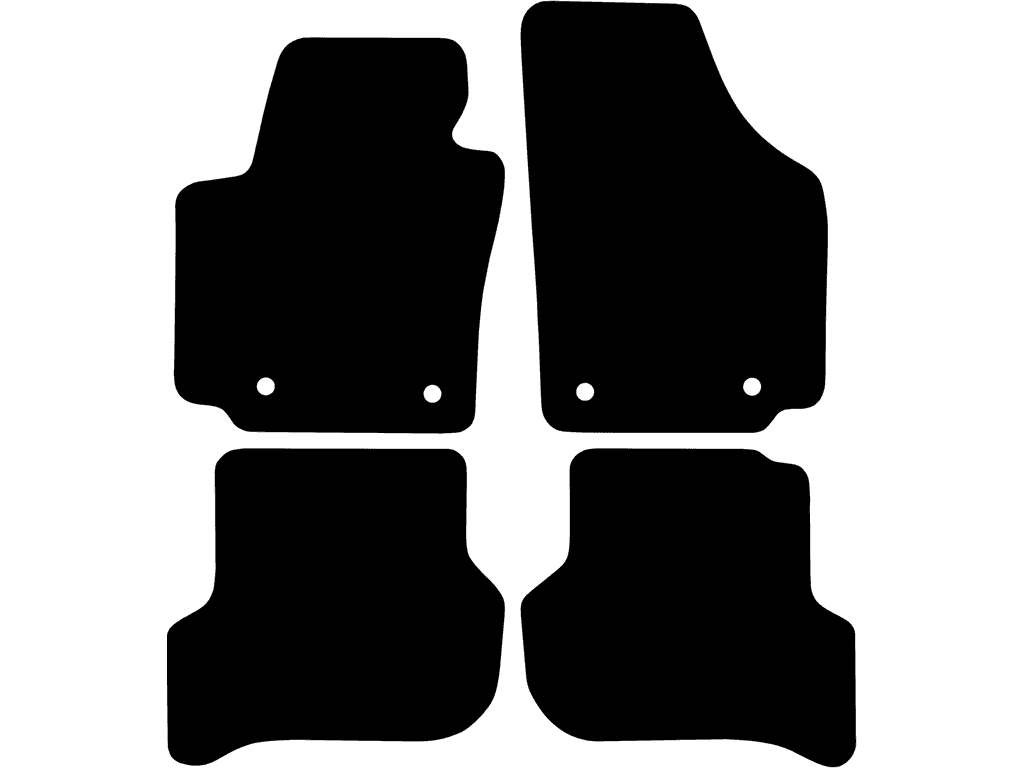 Afstand mellem fastgøringspunkter (førerside) 25 cm