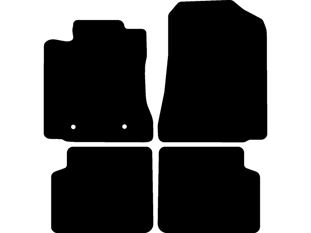 Bilmåtter til Toyota Corolla 2002 - 2004