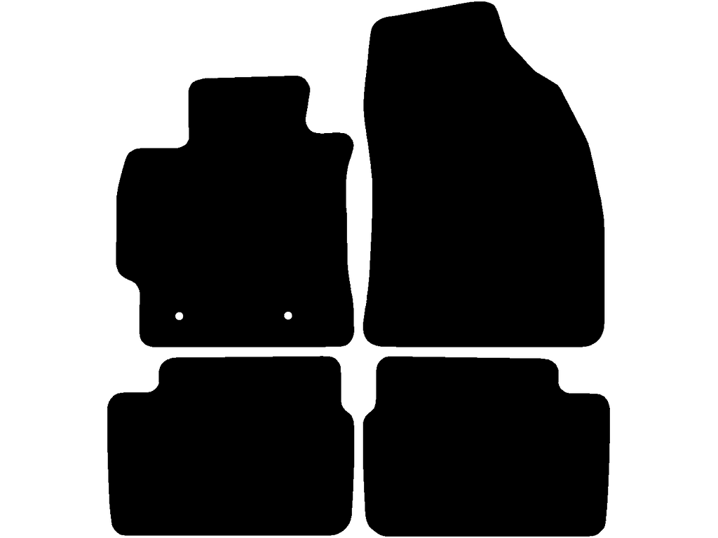 Bilmåtter til Toyota Corolla 2007 - 2010