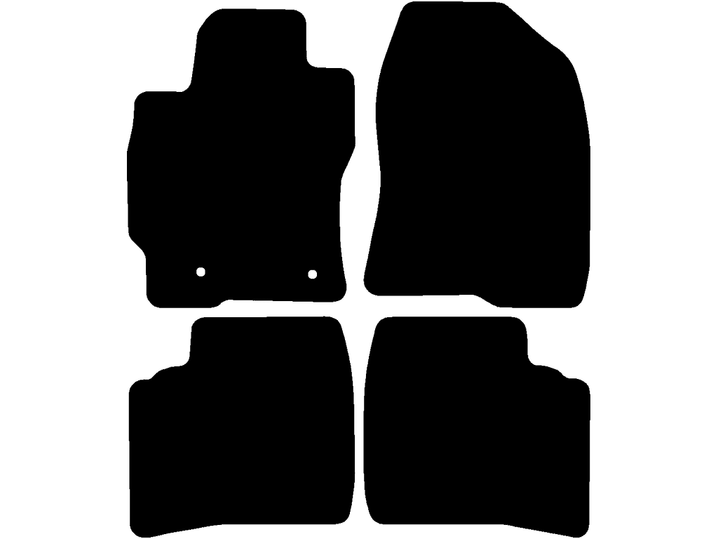 Bilmåtter til Toyota Prius 2003 - 2009