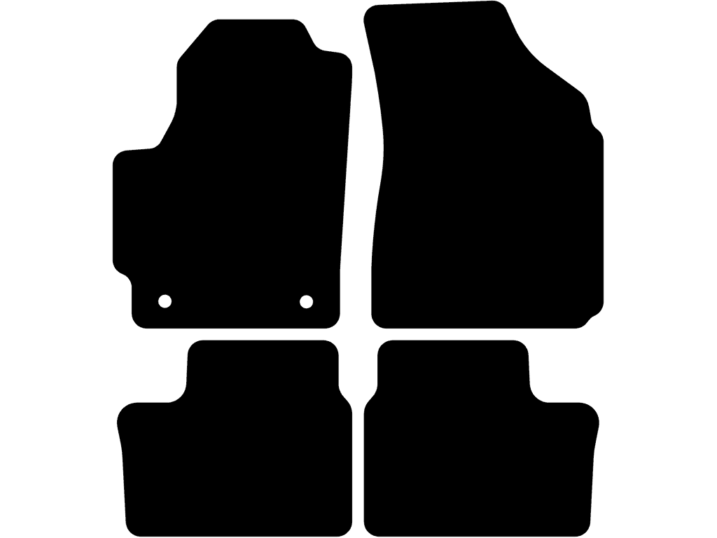 Bilmåtter til Chevrolet Matiz 2005 - 2008