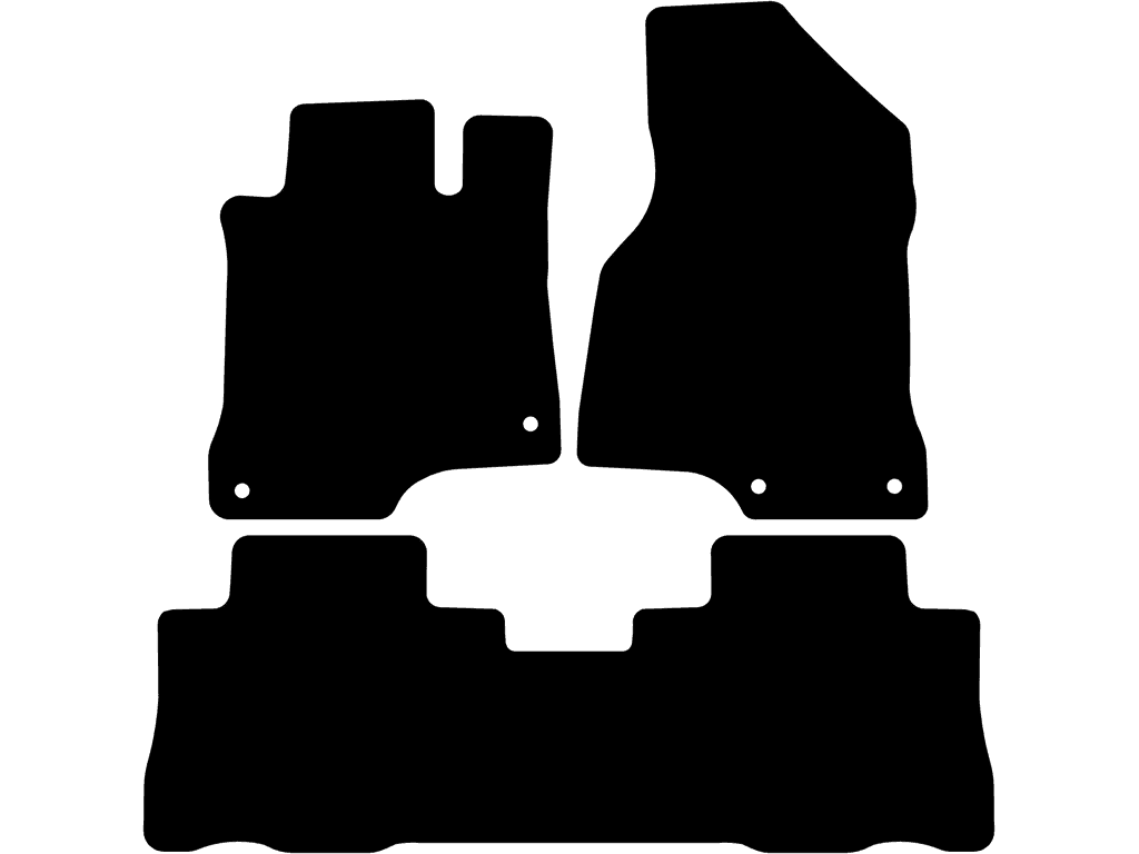 Bilmåtter til Chevrolet Captiva 2011 - 2013