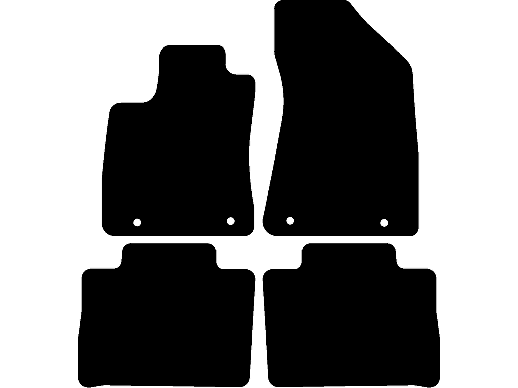 EV | Fastgørelsessystem: Clips (med vertikalt ovalt øje)