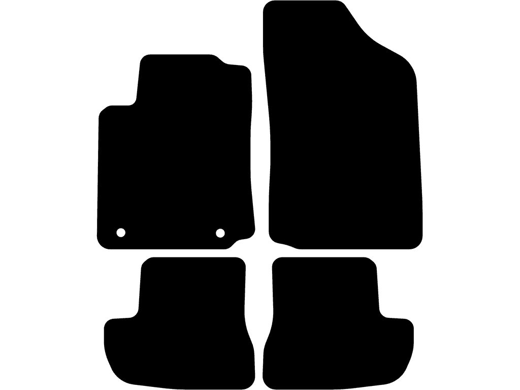 Bilmåtter til Citroën C2 2003 - 2009