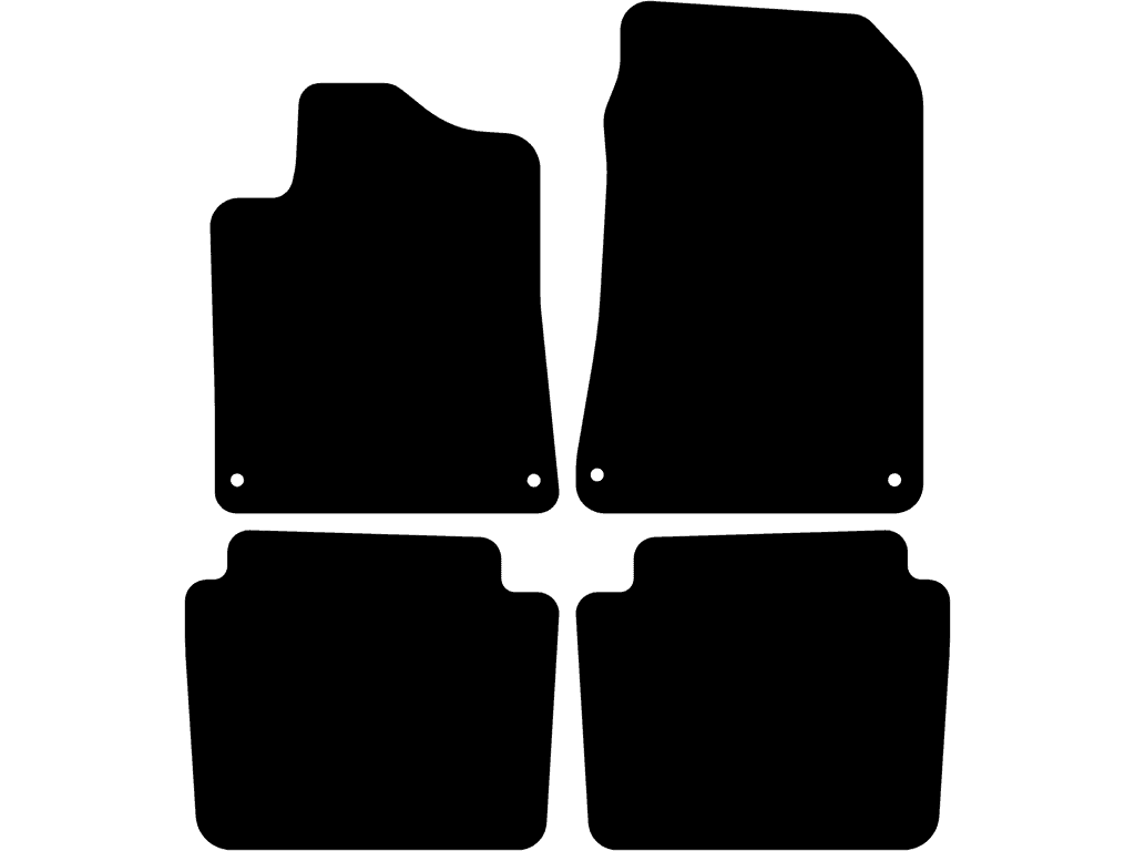 Bilmåtter til Citroën C6 2005 - 2012