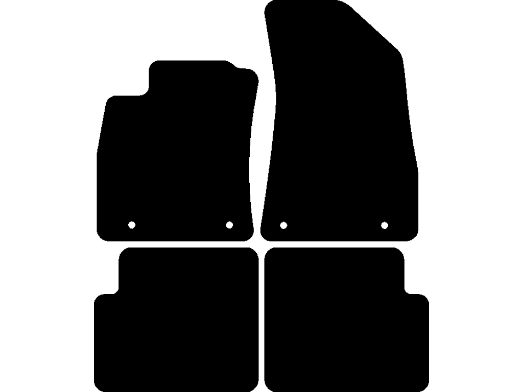 Benzin | Fastgørelsessystem: Clips (med vandret ovalt øje)