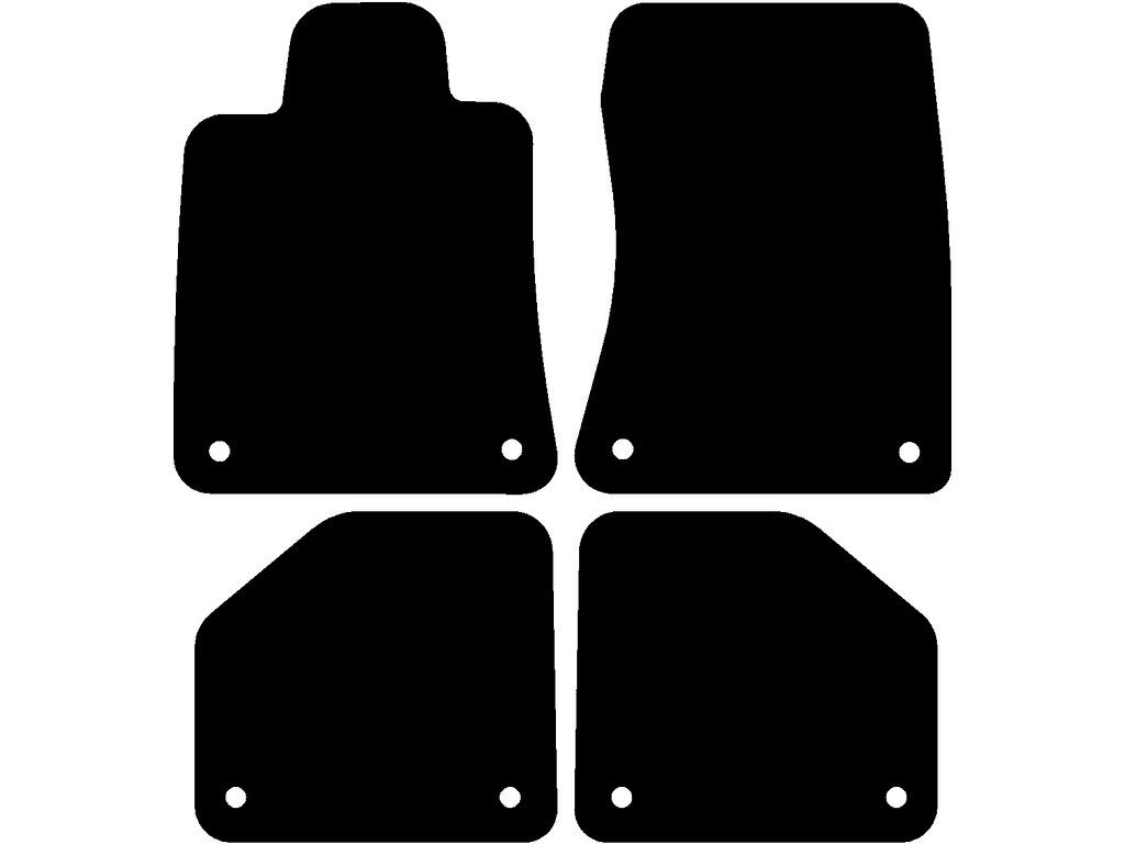 Bilmåtter til Aston Martin DBX 2020 - 2026