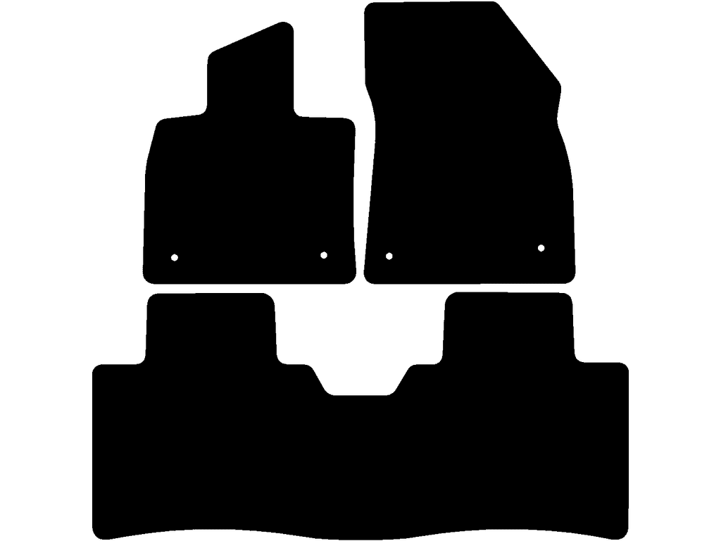 Bilmåtter til Zeekr 001 2023 - 2026