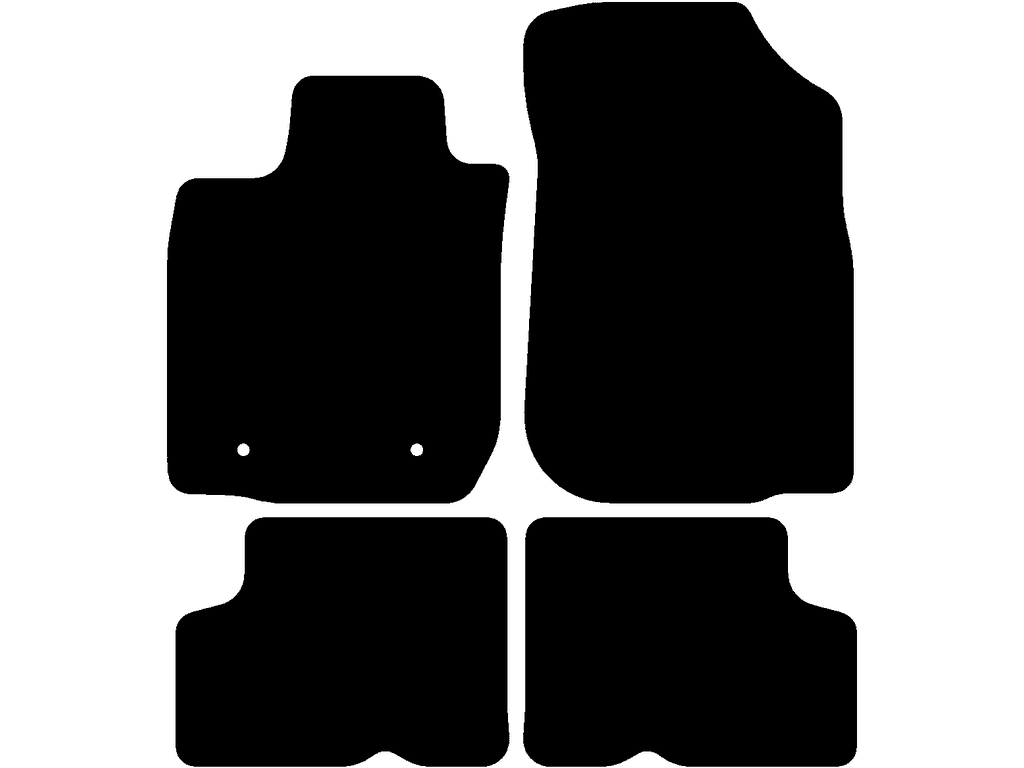 1 | Forhjulstræk | Afstand mellem fastgøringspunkter (førerside) 26.5 cm