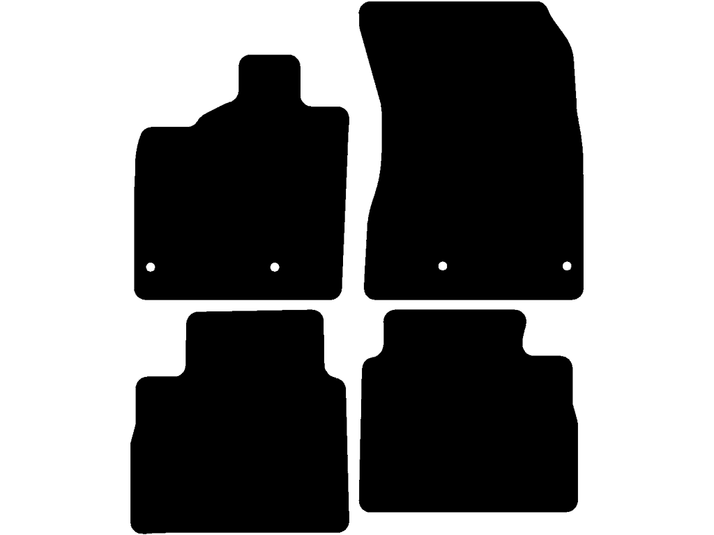 5-sæders | Variant 3 | Afstand mellem fastgøringspunkter (førerside) 26,8 cm