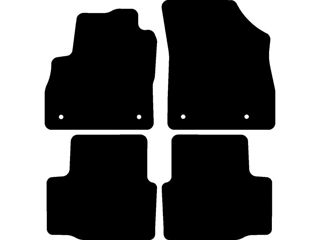 5 dørs / Kombi | Afstand mellem fastgøringspunkter (førerside) 35 cm