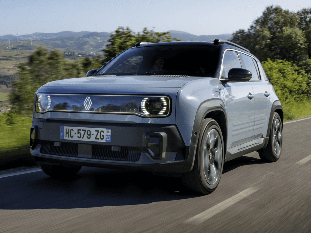 Bagagerumsmåtte til Renault 4 2025 - 2026