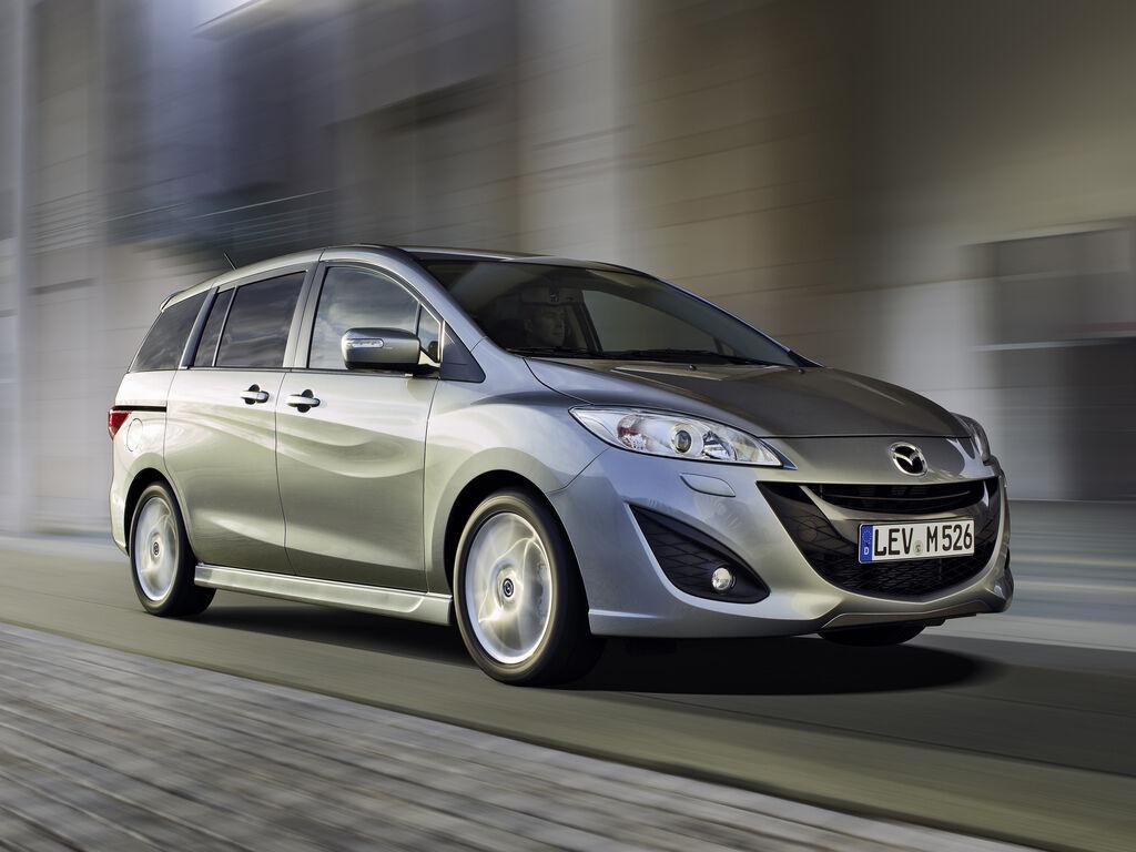 Bagagerumsmåtte til Mazda 5 2010 - 2015