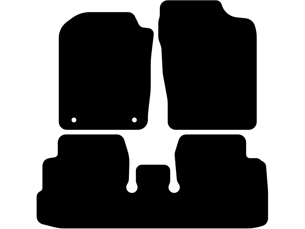 Bilmåtter til Daihatsu Cuore L276 2006 - 2015