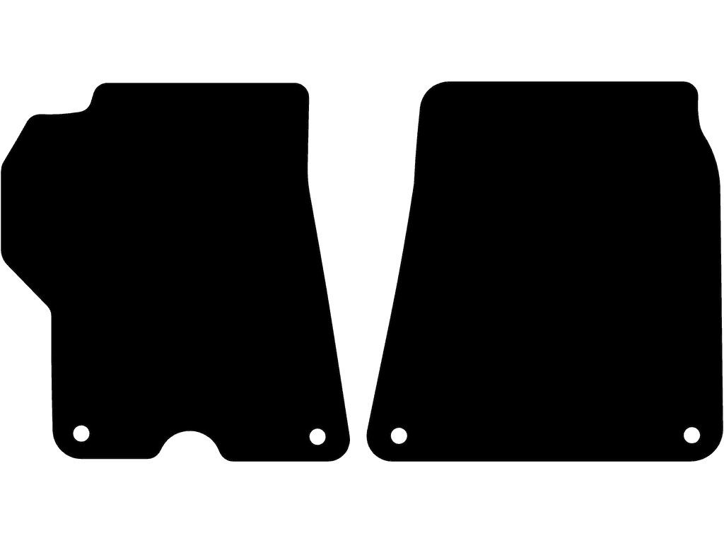 2-sæders | Fastgørelsessystem: Clips (lukket)