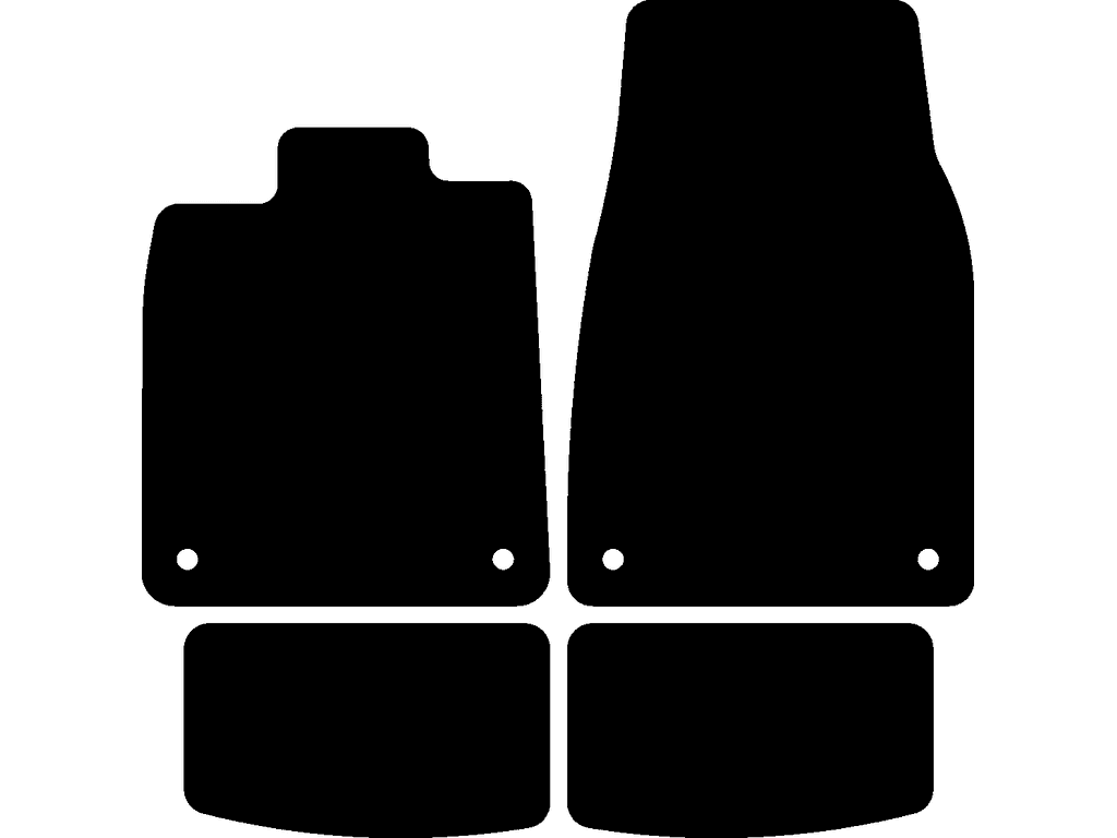 Bilmåtter til Porsche Taycan 2020 - 2025